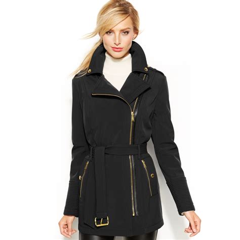 women's michael kors black jacket|Michael Kors parka women.